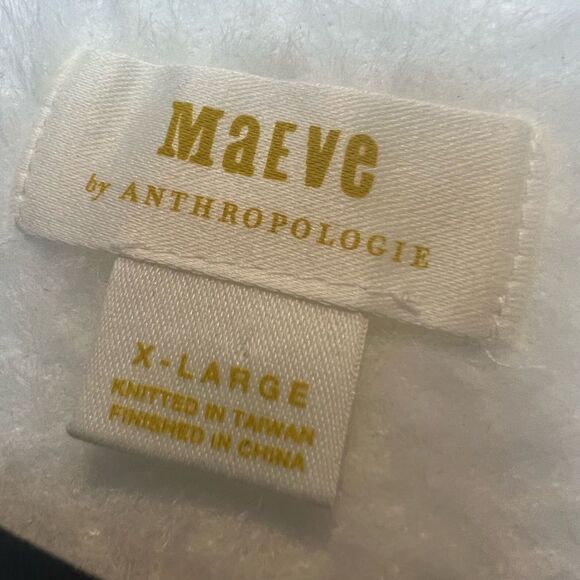 NWT Anthropologie Maeve Scoop-neck Eyelash Sweater XL - Picture 12 of 15